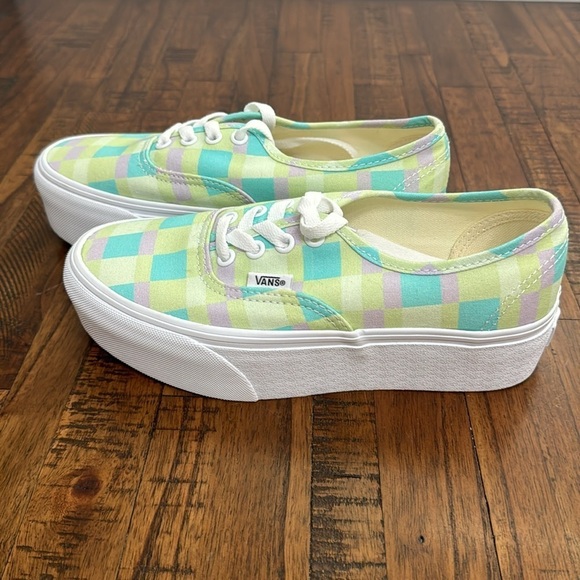 Vans Multicolor Checkered Women's Sneakers - Picture 3 of 13